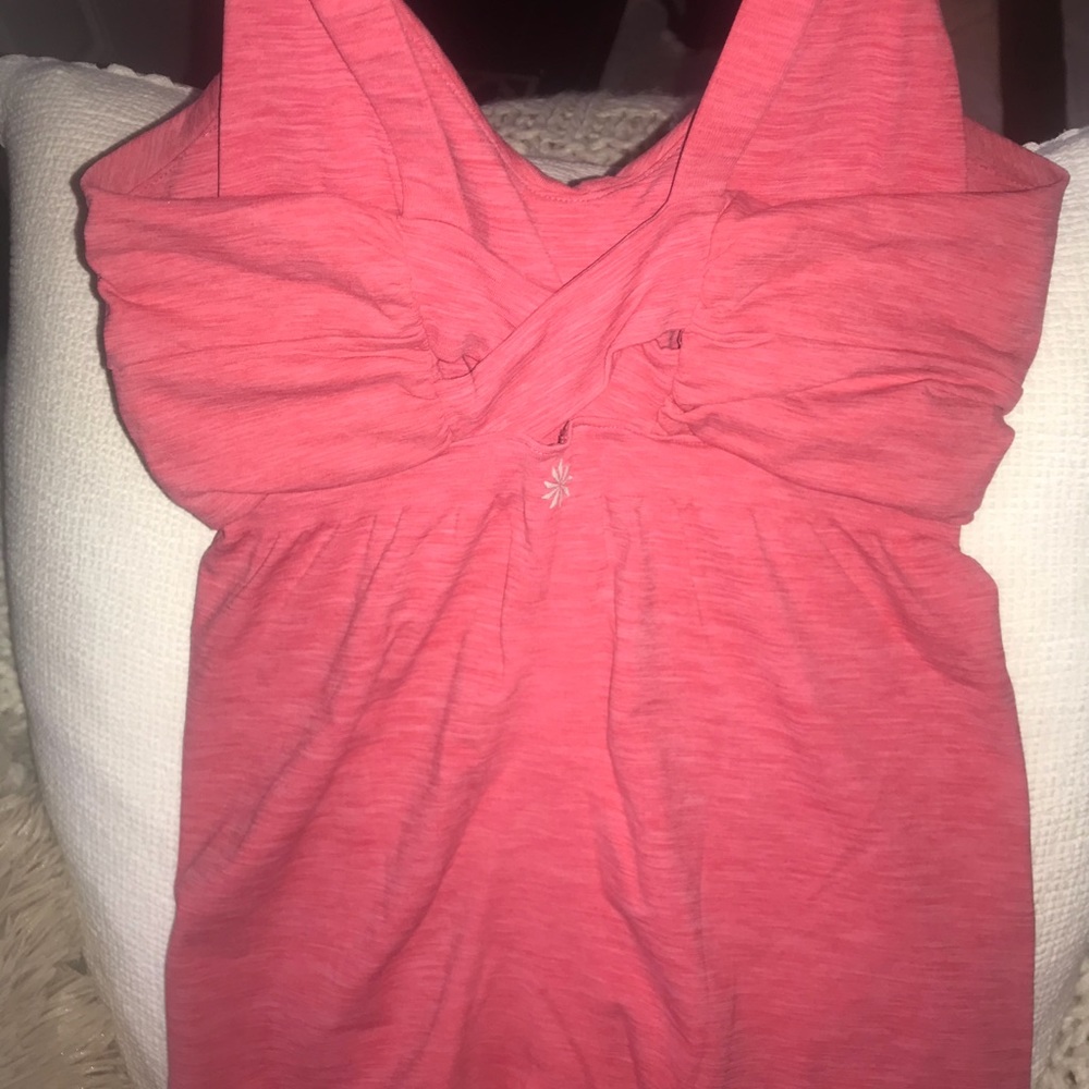 Athleta seamless twist top size M